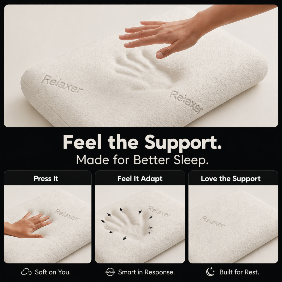Kids Orthopedic Memory Foam Pillow