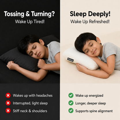 Kids Orthopedic Memory Foam Pillow