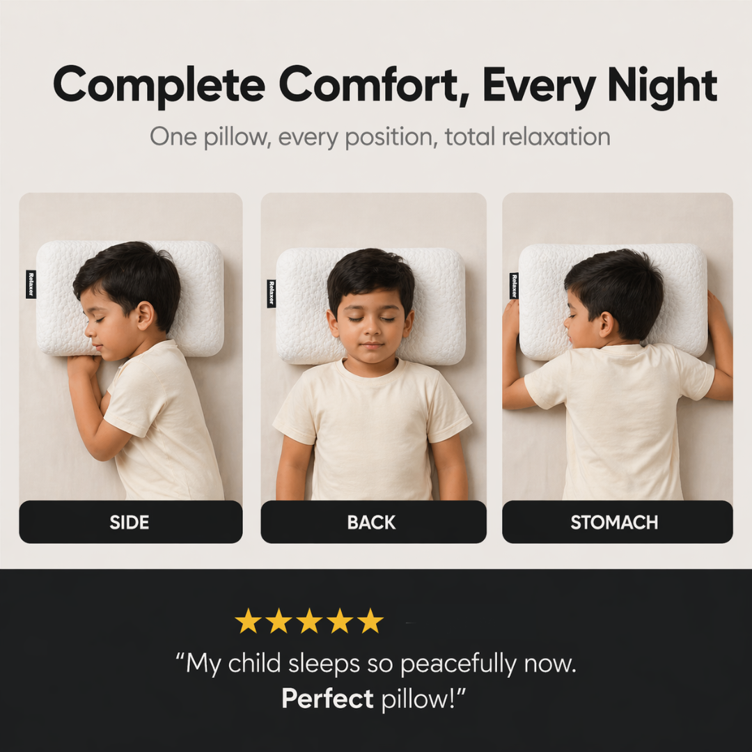 Kids Orthopedic Memory Foam Pillow