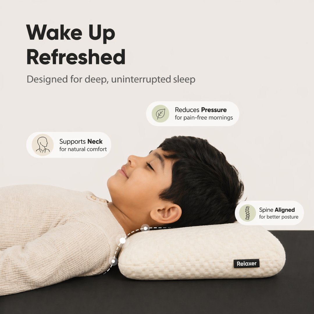 Kids Orthopedic Memory Foam Pillow