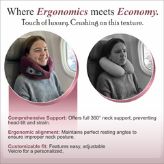 Relaxer 360° Ergonomic Travel Neck Pillow