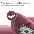 360° Adjustable Travel Neck Pillow with Chin Support