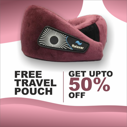 Relaxer 360° Ergonomic Travel Neck Pillow