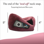 360° Adjustable Travel Neck Pillow with Chin Support