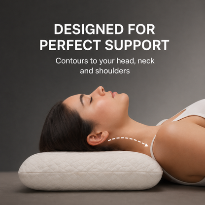Relaxer orthopedic memory super soft pillow
