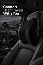 Ultimate Car Head Rest for Neck Support & Comfort Relaxer
