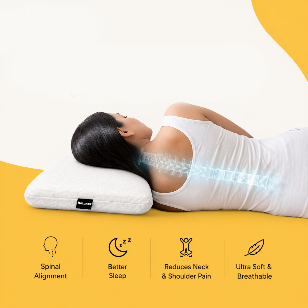 Relaxer Ultra Slim Orthopedic Pillow