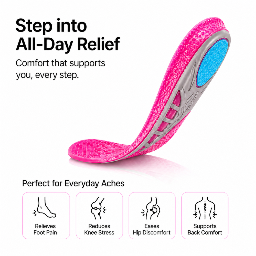 Women Max Performance Sports Insoles for Running & Training Relaxer