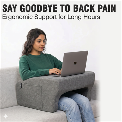 Relaxer Orthopedic Lap Desk Pillow Combo
