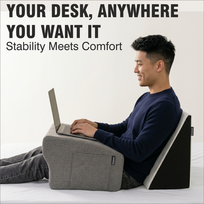 Relaxer Orthopedic Lap Desk Pillow Combo
